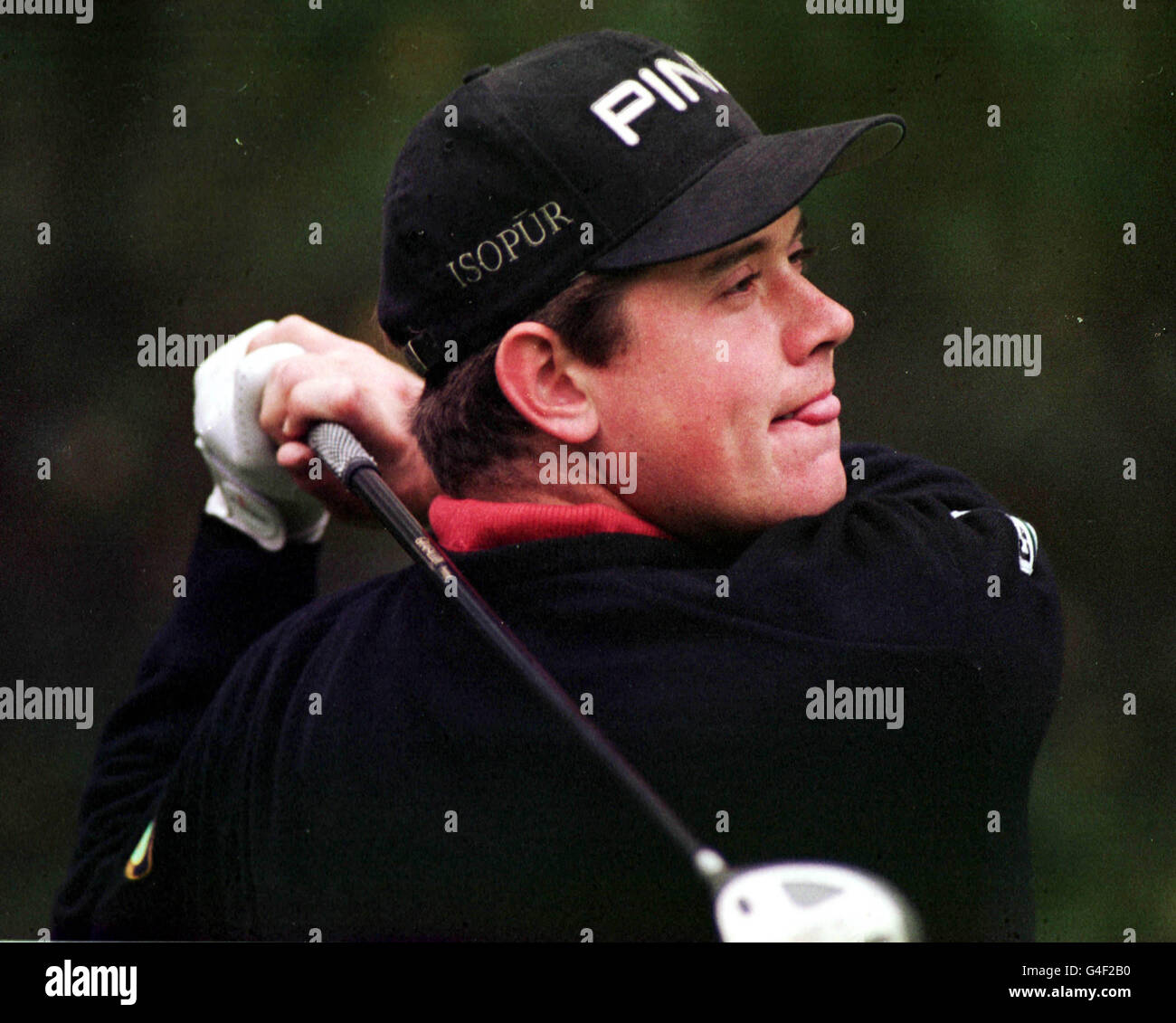 GOLF/Westwood Banque D'Images