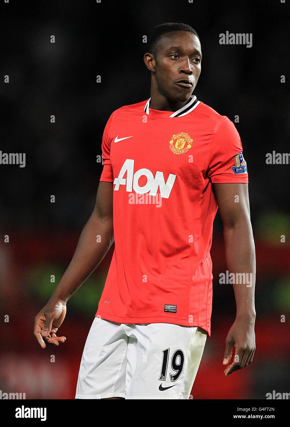 Football - Barclays Premier League - Manchester United / Tottenham Hotspur - Old Trafford. Danny Welbeck, Manchester United Banque D'Images