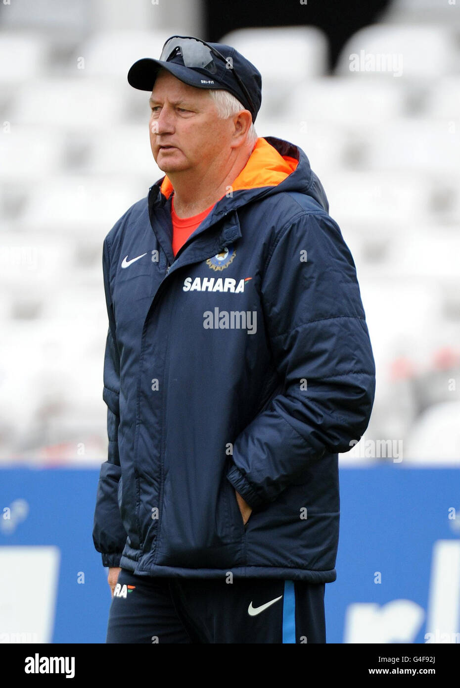 Cricket - npower deuxième Test - Angleterre v l'Inde - Inde - Jour 1 Session filets - Trent Bridge Banque D'Images