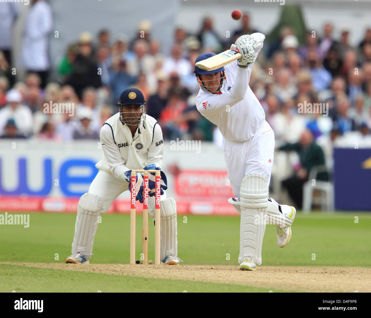 Cricket - npower deuxième Test - Day 1 - l'Angleterre v l'Inde - Trent Bridge Banque D'Images