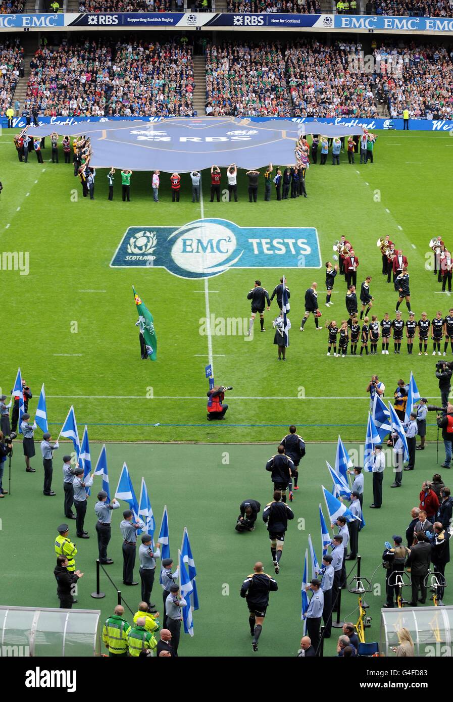 Rugby Union - EMC test Match - Ecosse/Irlande - Murrayfield Banque D'Images