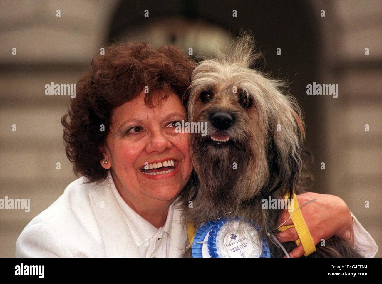 DOG Show/Oscar et Pat Banque D'Images