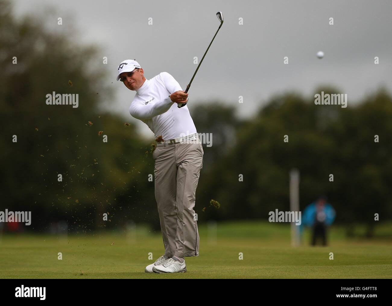 Niclas Fasth en Suède pendant le quatrième jour de l'Open d'Irlande Au club de golf et de pêche de Killarney Banque D'Images