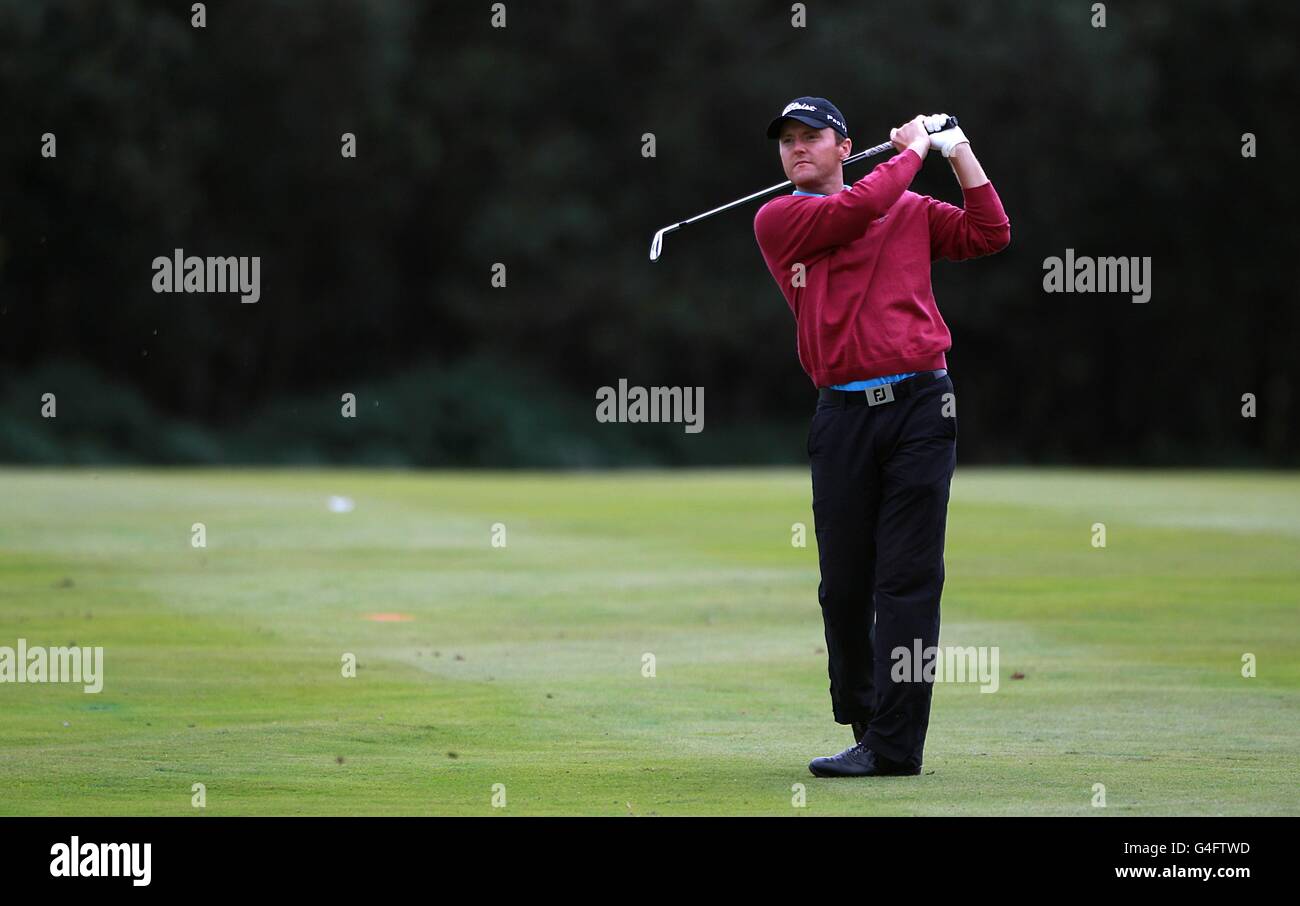 Michael Hoey en Irlande du Nord pendant le quatrième jour des Irlandais Ouvert au club de golf et de pêche de Killarney Banque D'Images