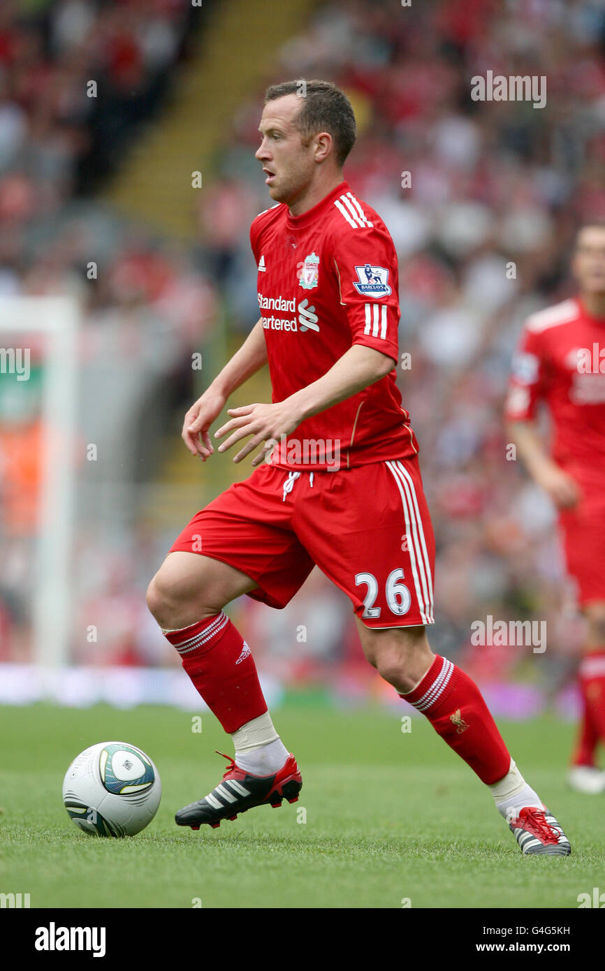 Football - pré saison amicale - Liverpool v Valencia - Anfield.Charlie Adam, Liverpool Banque D'Images