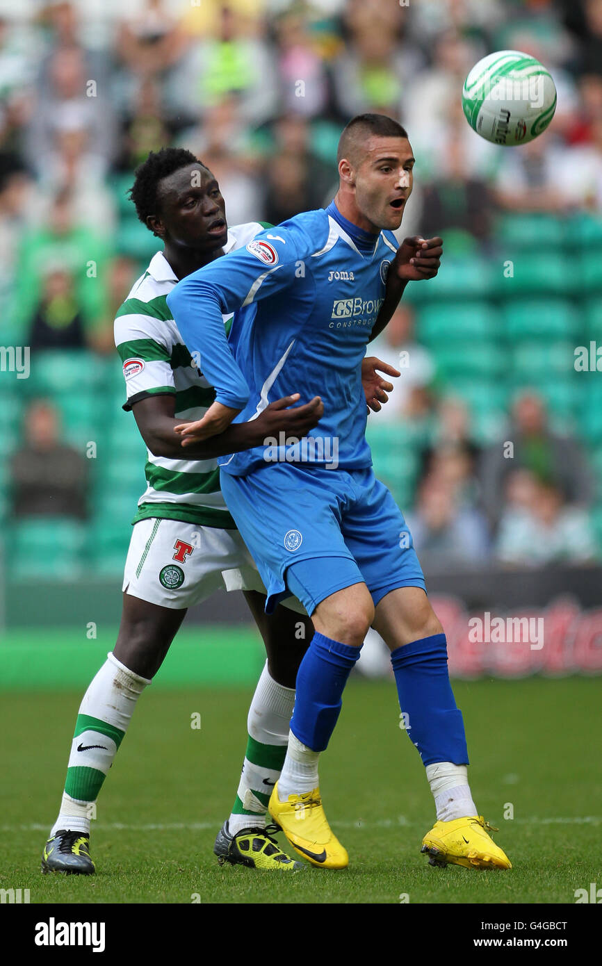 Soccer - Clydesdale Bank Scottish Premiership - Celtic v St Johnstone - Celtic Park Banque D'Images