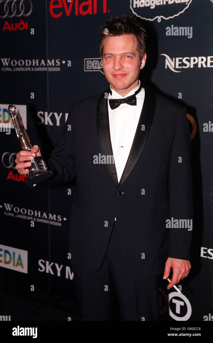 PA NEWS PHOTO 5/12/98 DIRECTEUR DANOIS THOMAS VINTERBERG À L'European Film Awards, QUI A EU LIEU À L'Old Vic Theatre de Londres. Banque D'Images