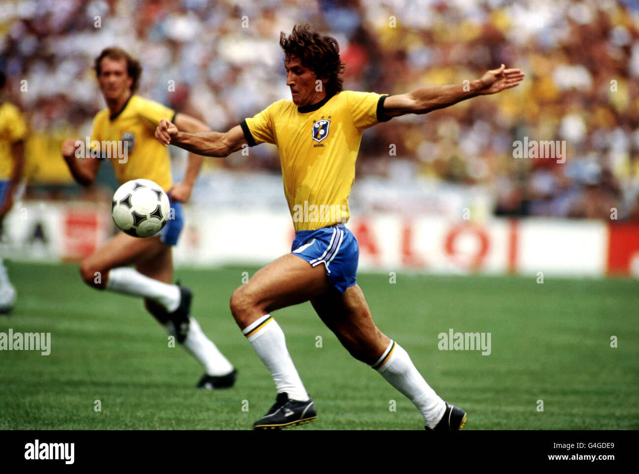Football - Brésil.Zico, Brésil Photo Stock - Alamy