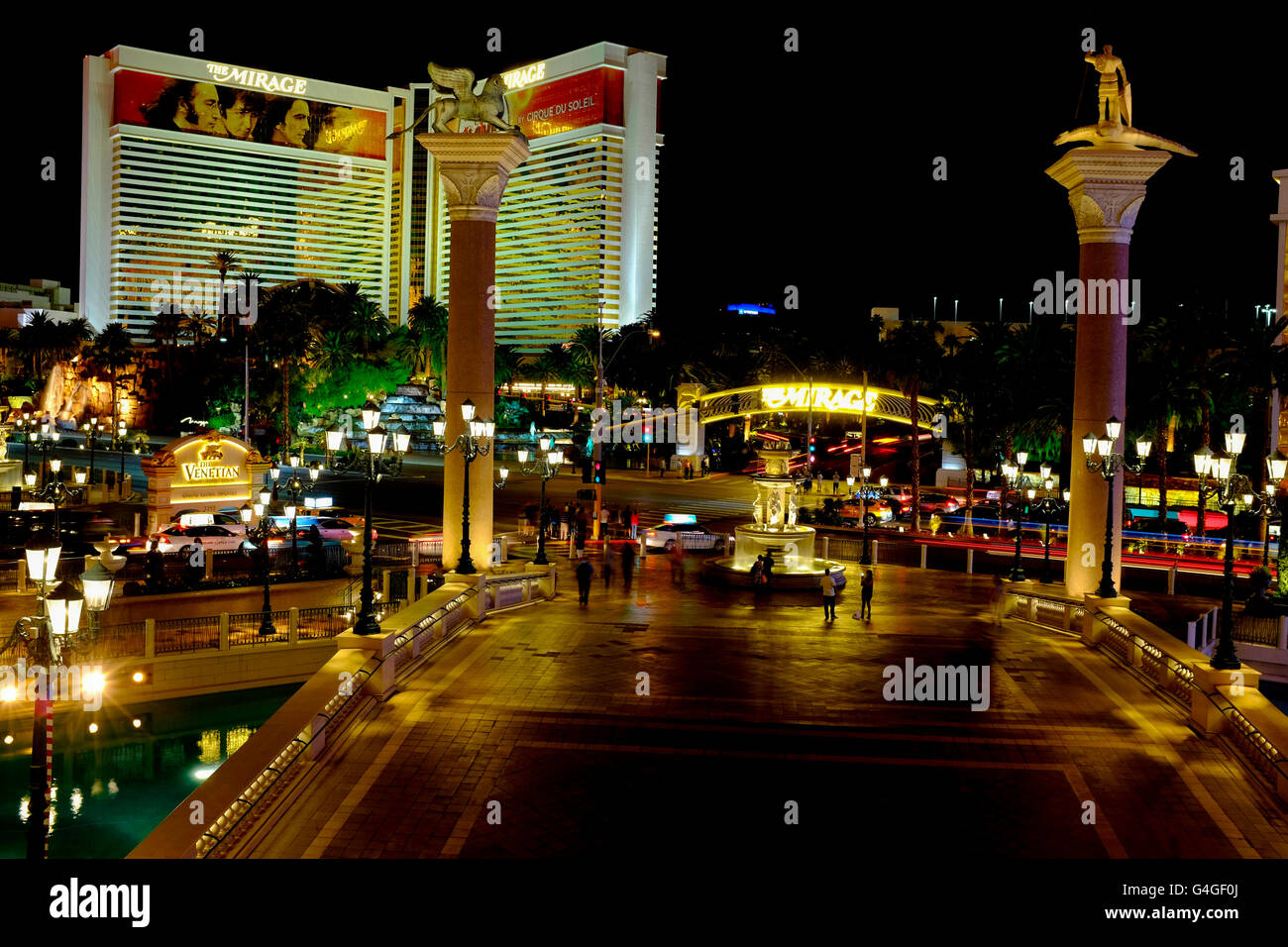 Le Mirage Hotel and Casino, Las Vegas Banque D'Images