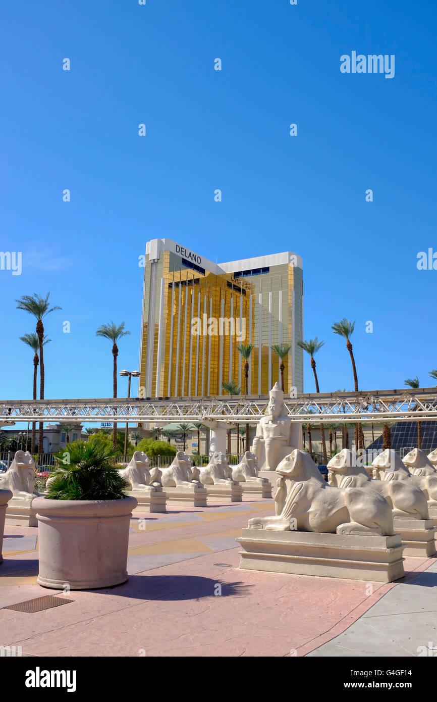 Delano Hotel and Casino, Las Vegas, Nevada. Banque D'Images