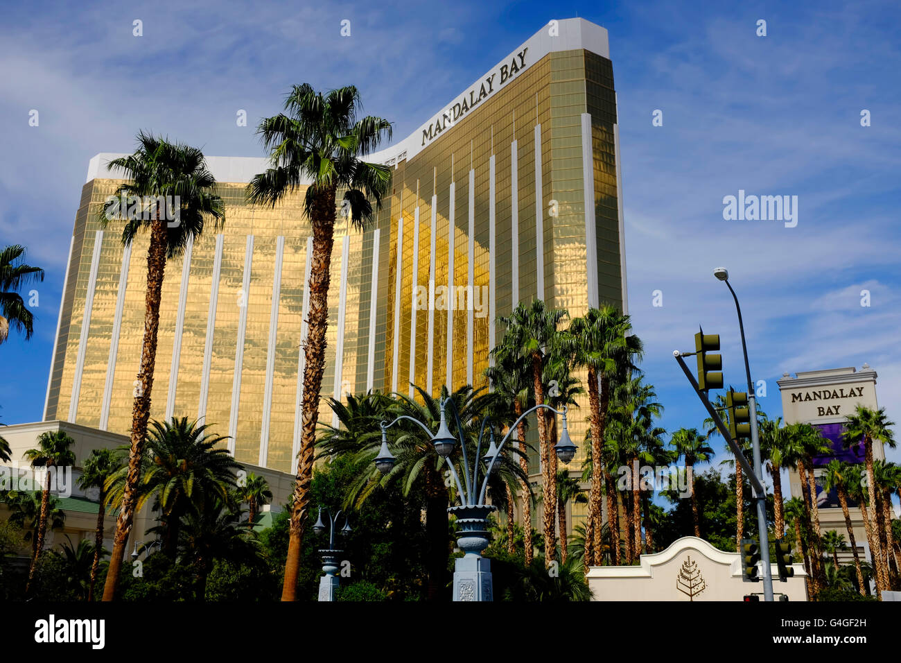 Mandalay Bay Hotel and Casino, Las Vegas, Nevada, United States Banque D'Images