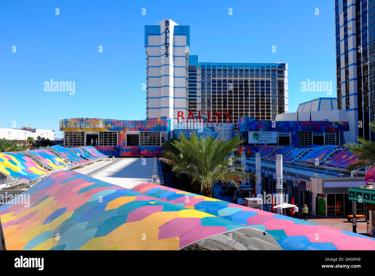 Ballys Hotel, Las Vegas, USA Banque D'Images