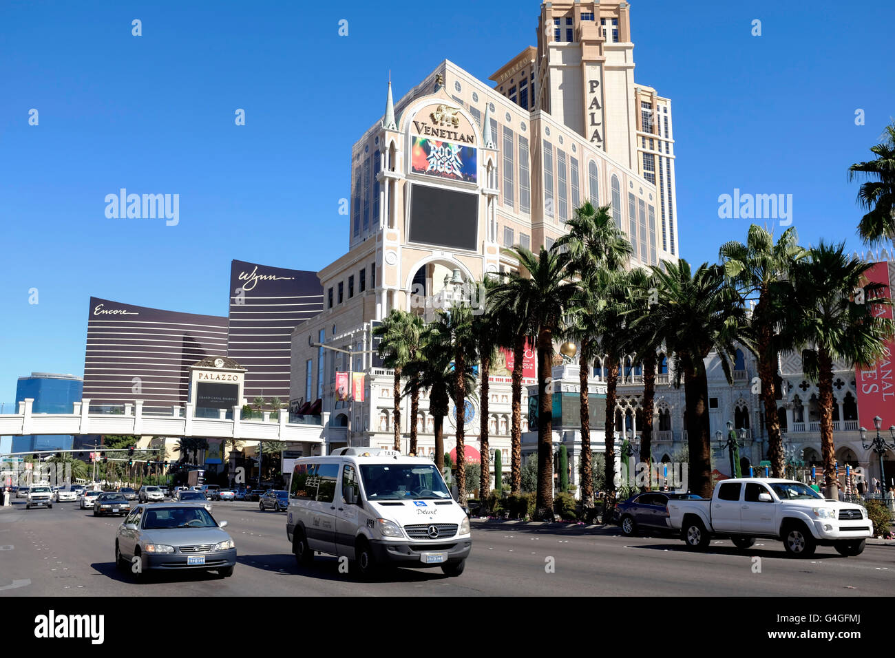 Hotel Venise, Las Vegas Banque D'Images