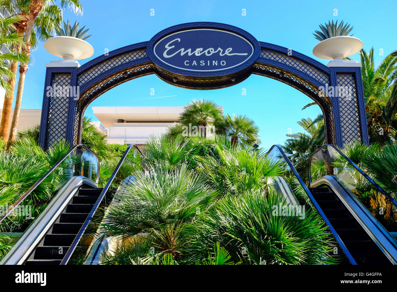 Encore Hotel and Casino à Las Vegas. Banque D'Images