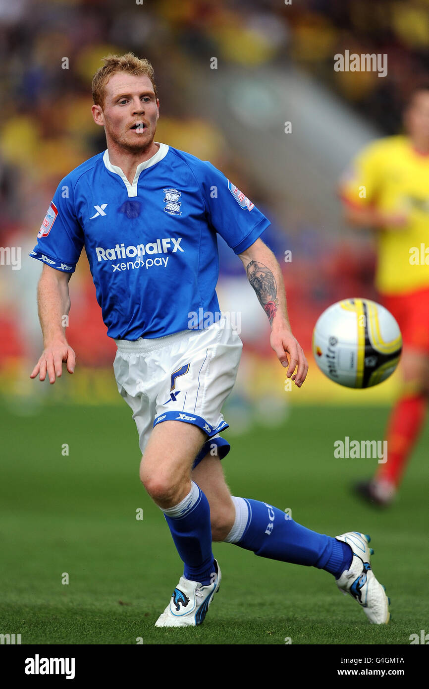 Soccer - npower Football League Championship - Watford v Birmingham City - Vicarage Road Banque D'Images