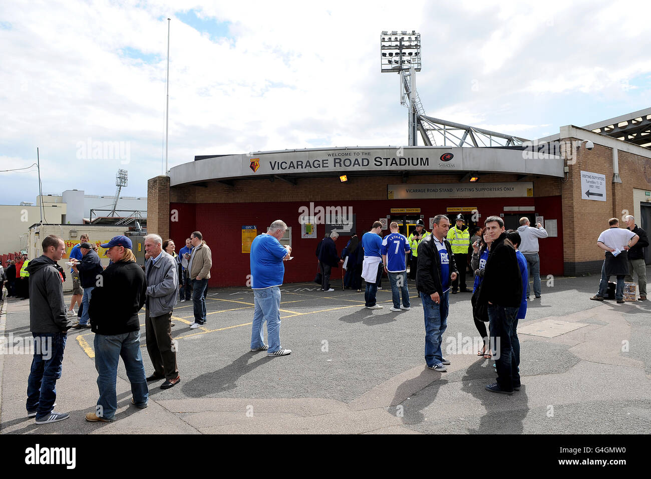 Soccer - npower Football League Championship - Watford v Birmingham City - Vicarage Road Banque D'Images