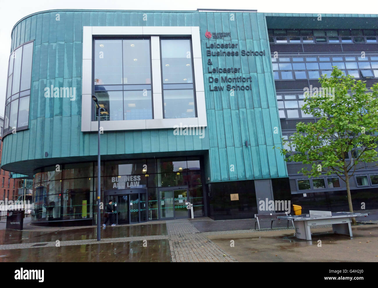 L'Université De Montfort, Leicester, Angleterre - Droit et des écoles d'affaires Banque D'Images