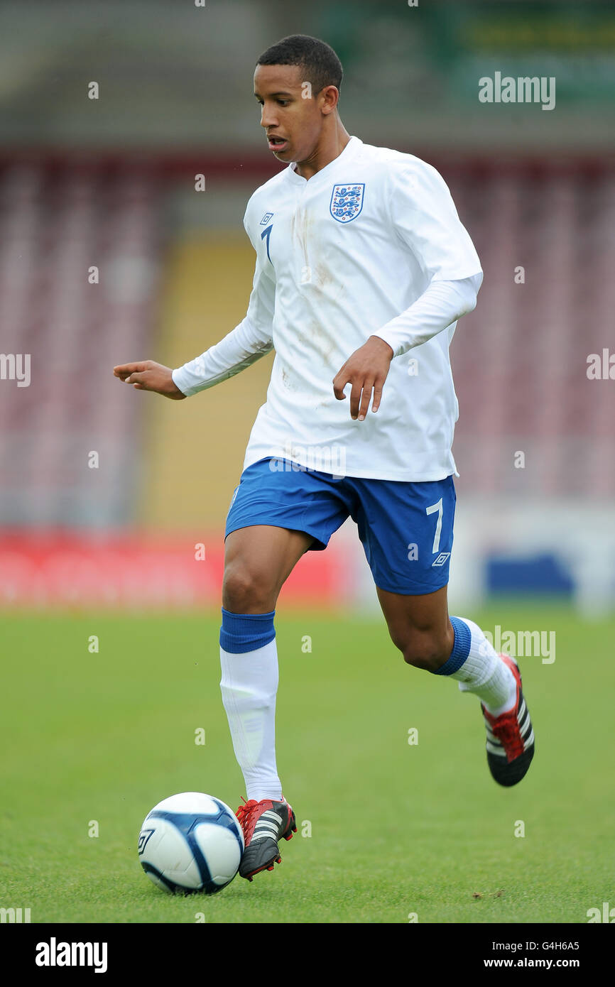 Soccer - moins de 17 ans match amical - Angleterre / Portugal - Sixfields Stadium Banque D'Images