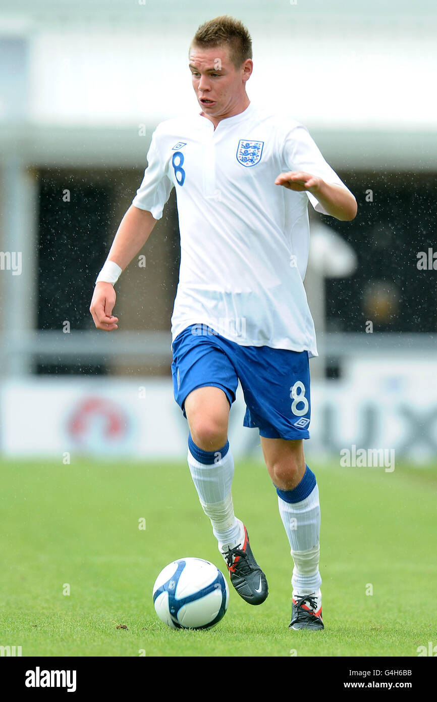 Football - moins de 17 ans International friendly - Angleterre / Portugal - Sixfields Stadium. Jack Jebb, Angleterre Banque D'Images