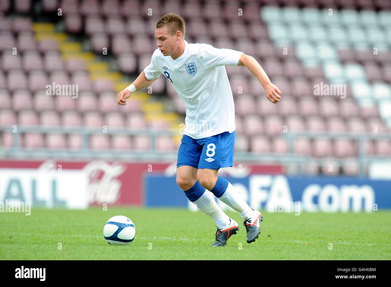 Soccer - moins de 17 ans match amical - Angleterre / Portugal - Sixfields Stadium Banque D'Images