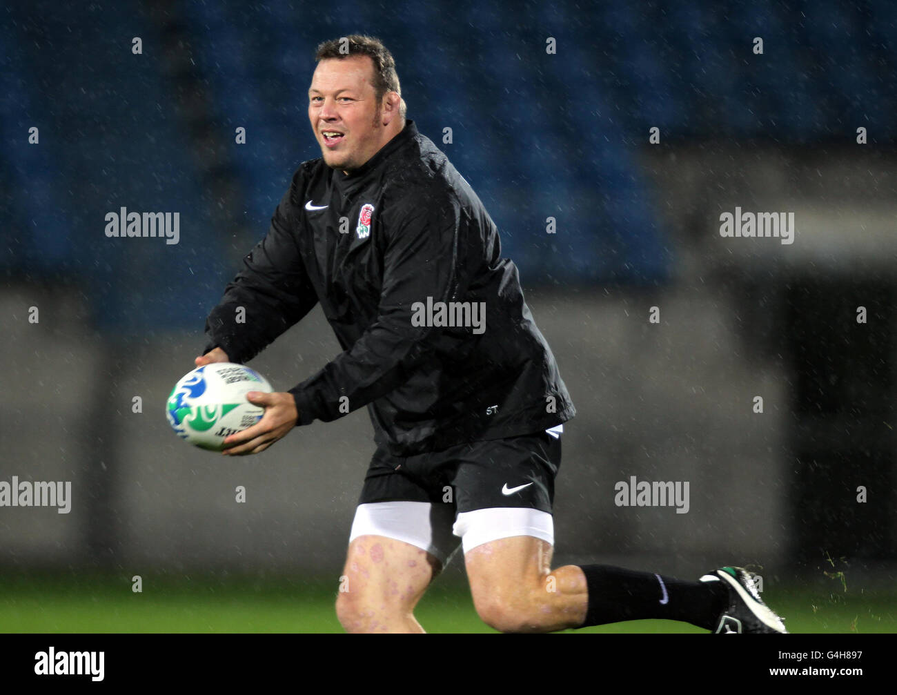 Rugby Union - Coupe du Monde de Rugby IRB 2011 Angleterre - Session de formation - Jade Stadium Banque D'Images