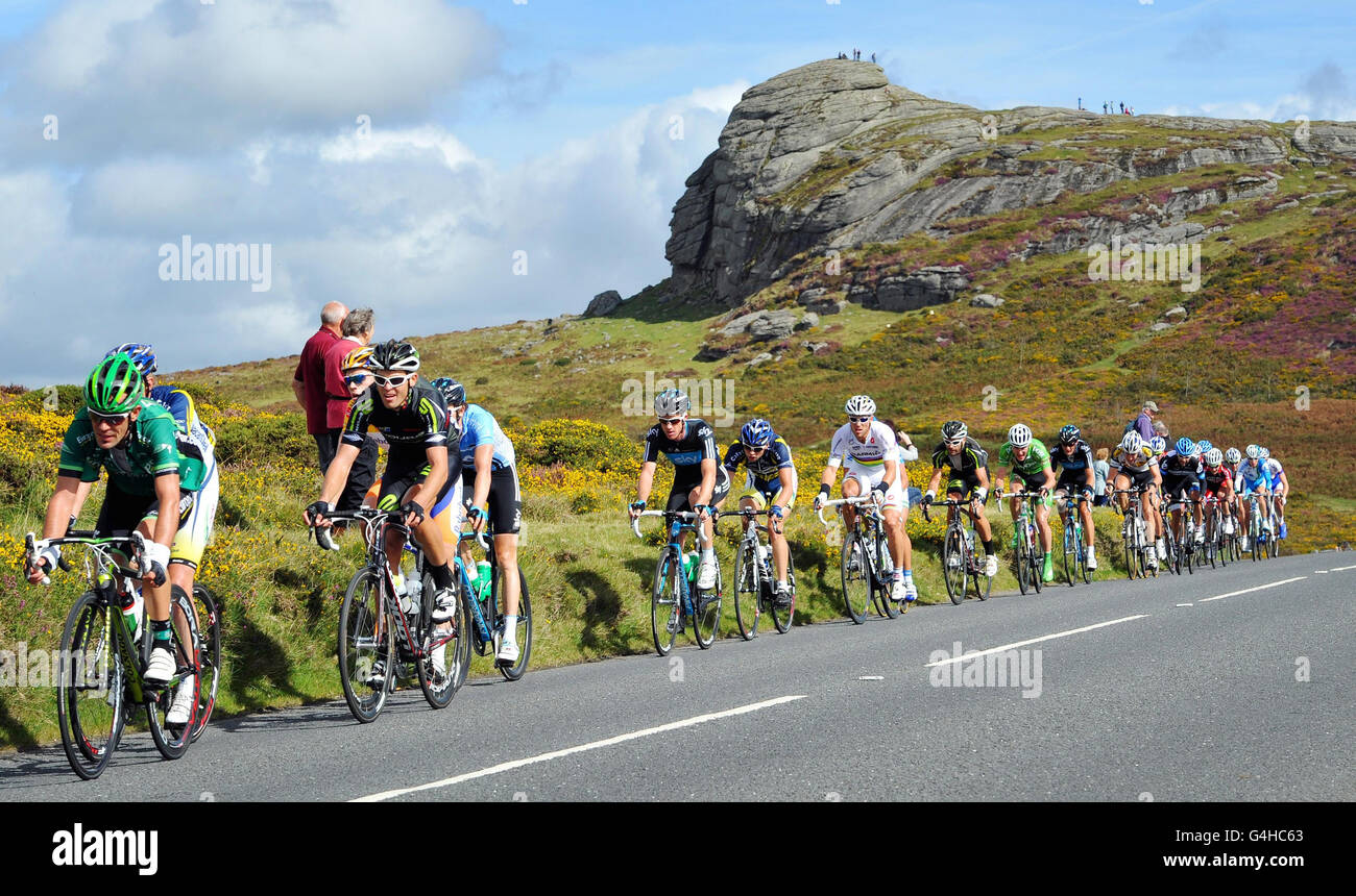 Cyclisme - Tour de France 2011 - Étape 5 Banque D'Images