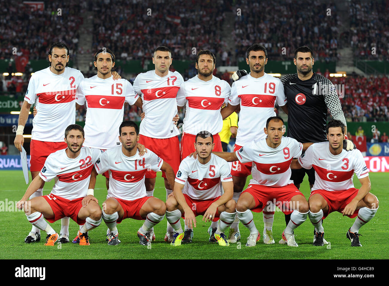 Football UEFA Euro 2012 qualification Groupe A Autriche