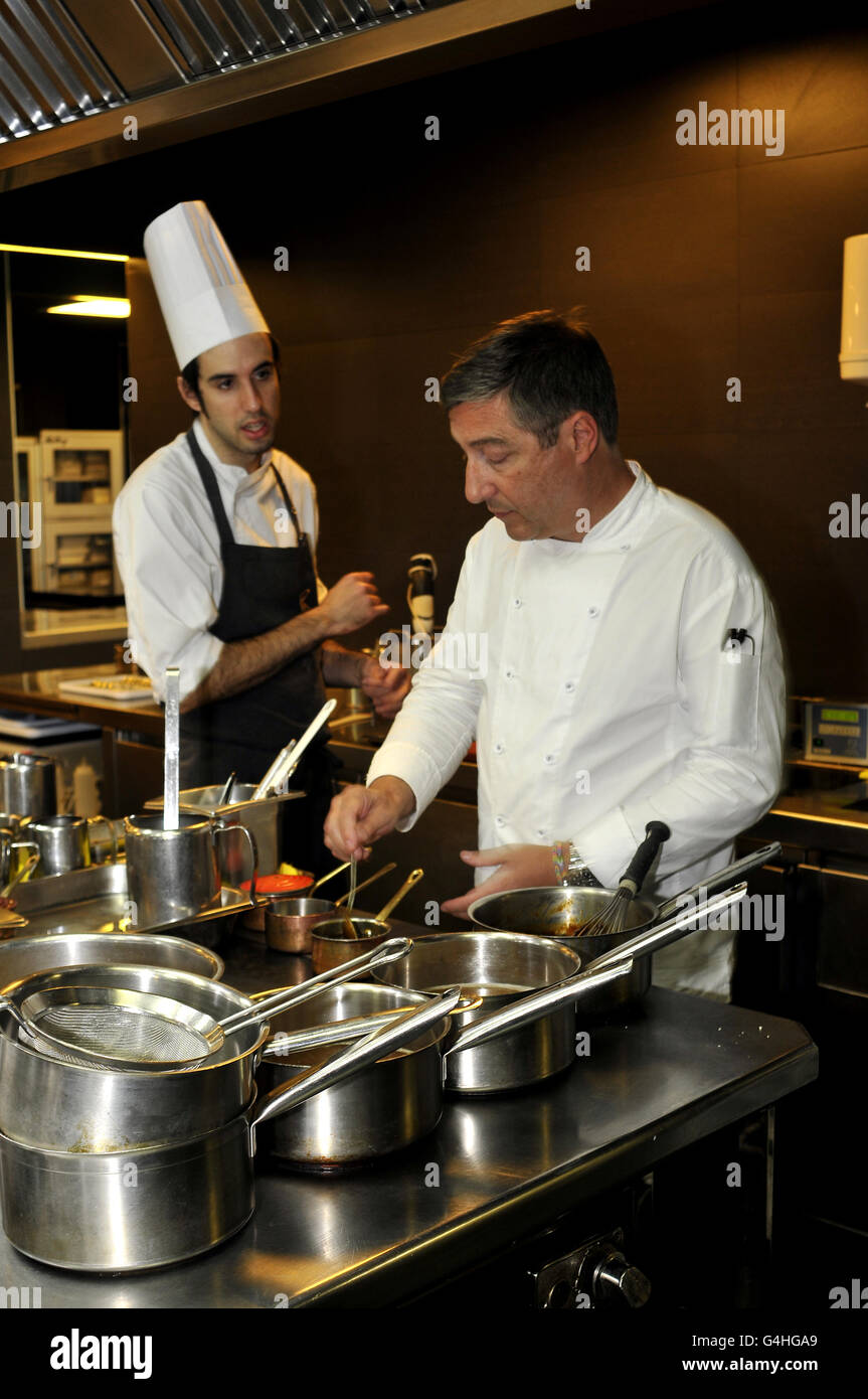 Joan Roca , Chef à El Celler de Can Roca restaurant à Gérone, Catalogne, Espagne. Banque D'Images