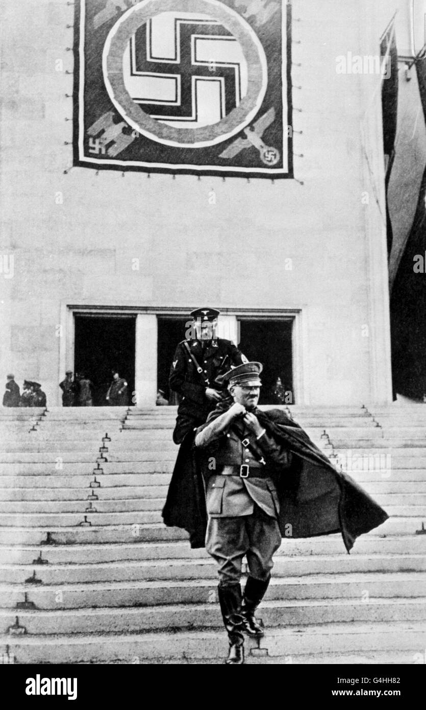 Adolph Hitler à Nuremberg Banque D'Images