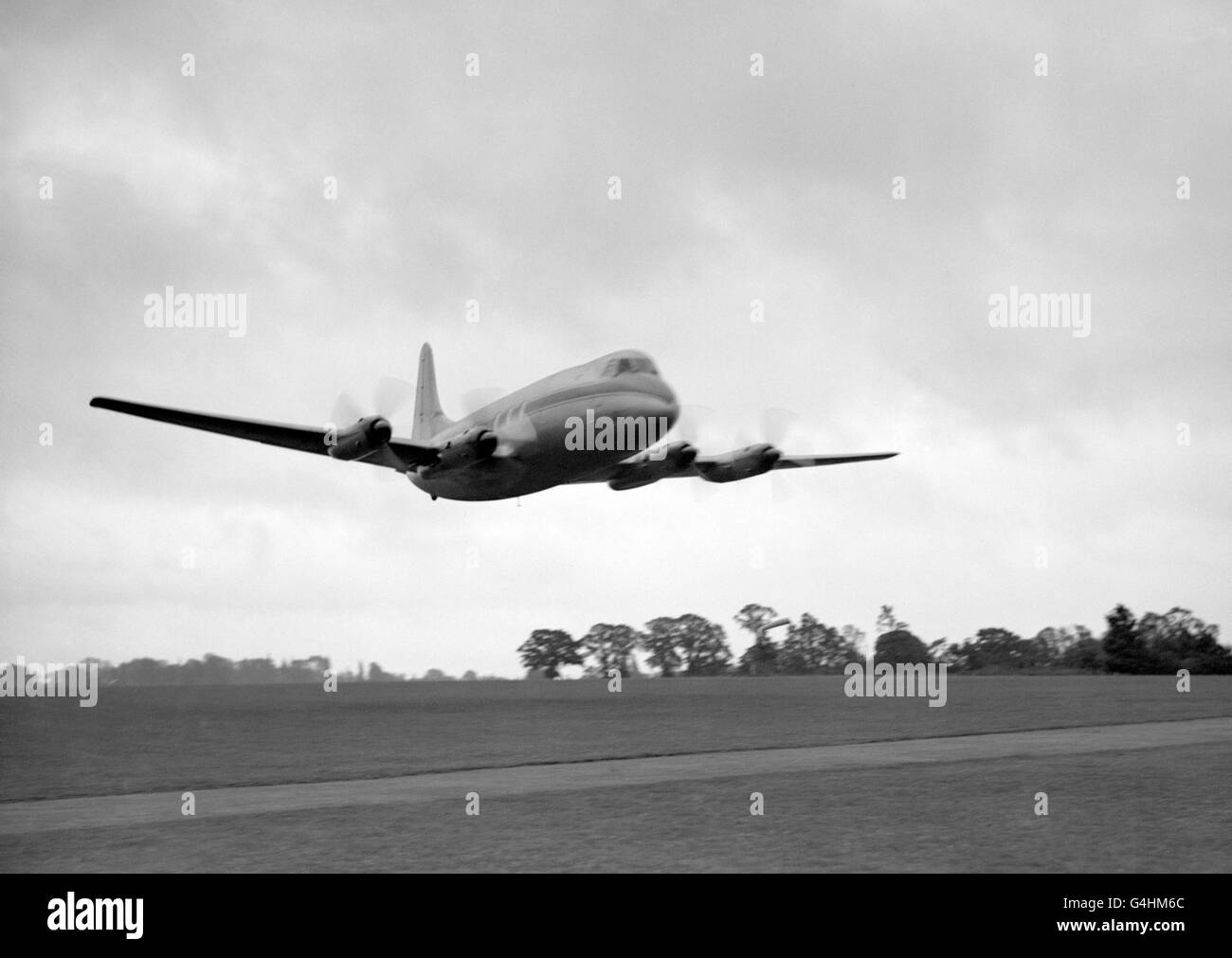 Aviation - Vickers Viscount - Weybridge, Surrey Banque D'Images