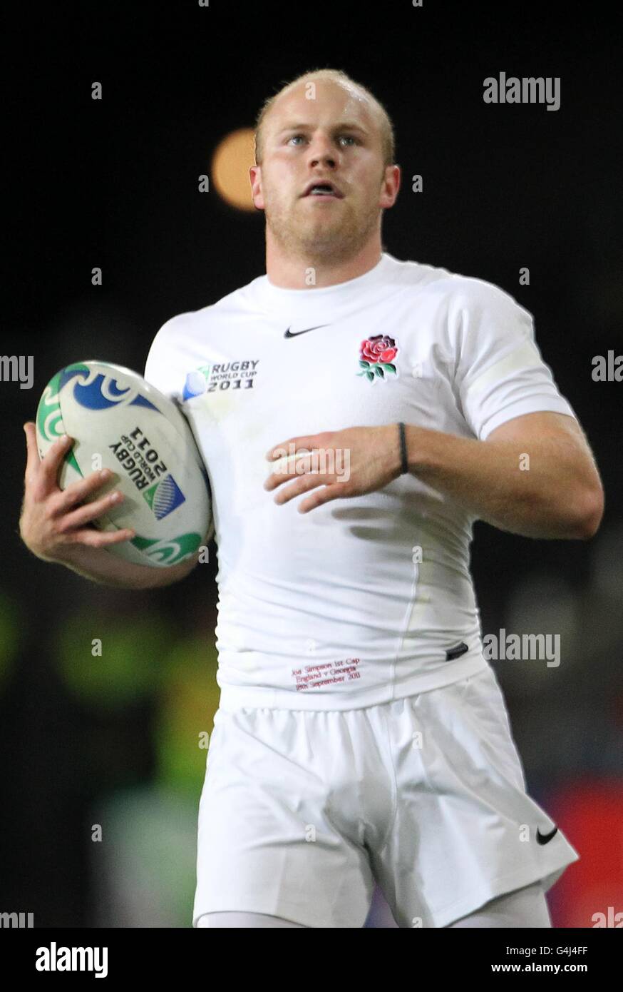 Rugby Union - IRB Rugby World Cup 2011 - Pool B - v Angleterre - Stade de la Géorgie d'Otago Banque D'Images