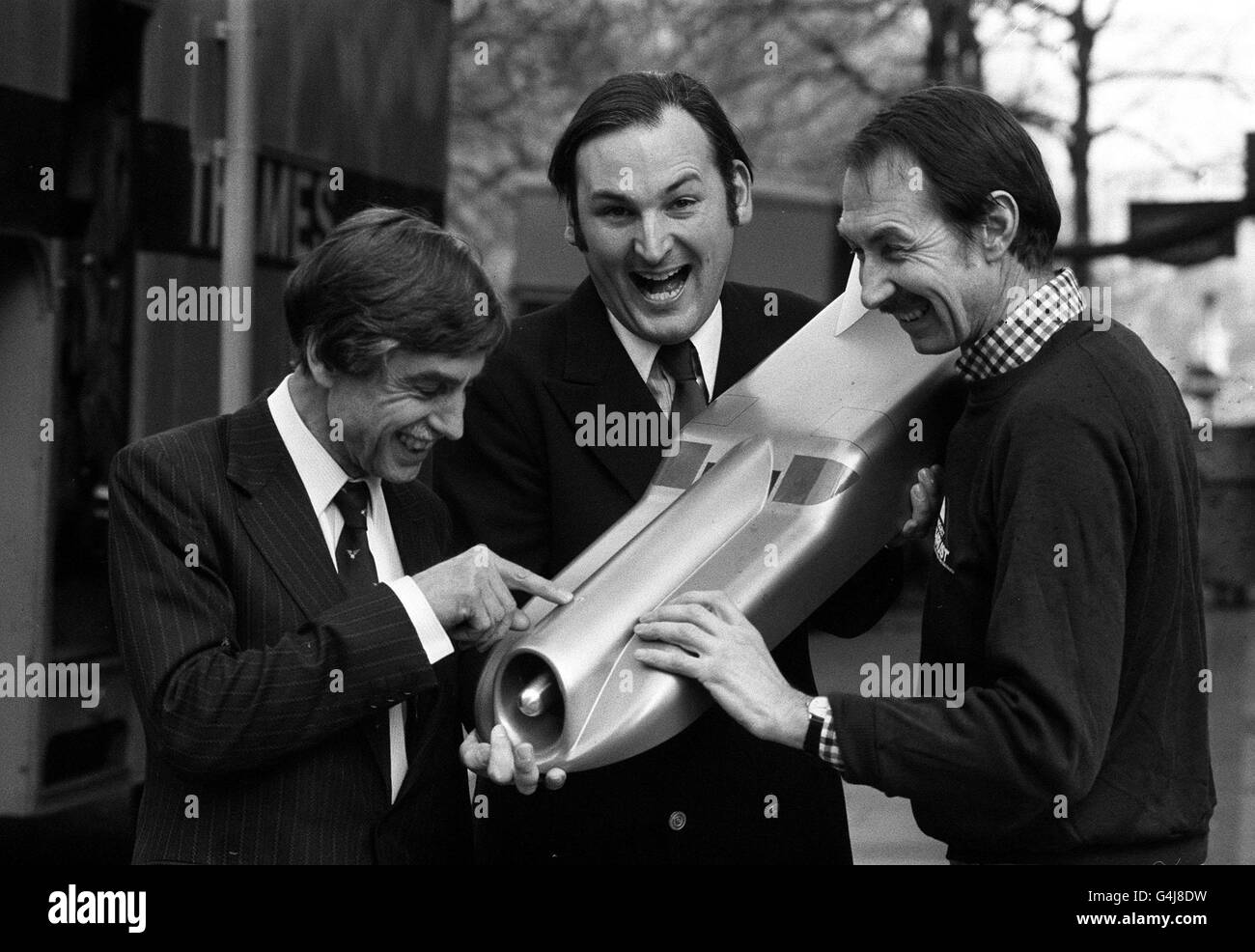 THRUST 2 land speed record Banque D'Images