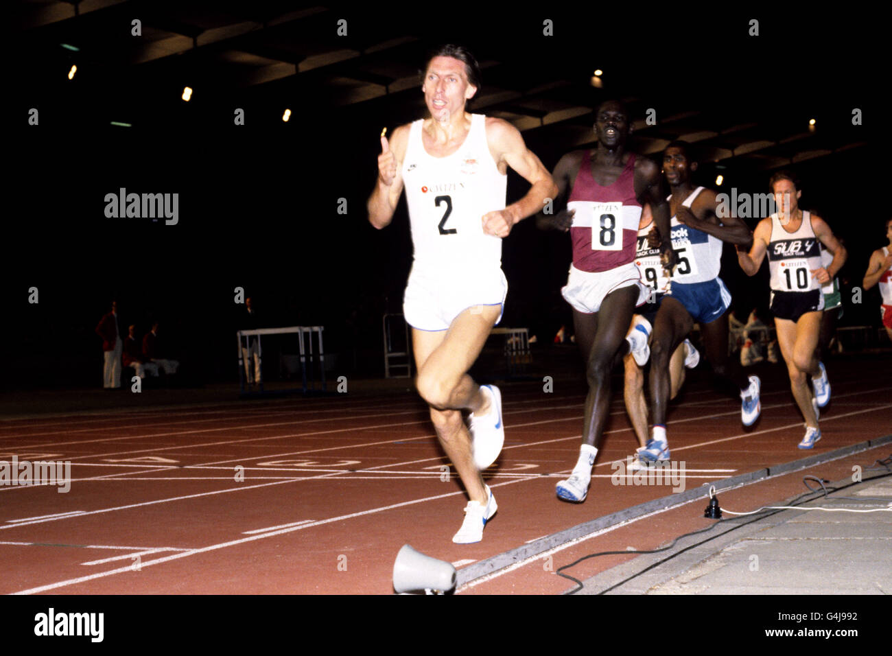 DAVID MOORCROFT GBR P KOECH KEN SIDNEY MAREE USA STEVE SCOTT USA 3000M GAGNÉ PAR MOORCROFT X1 Banque D'Images