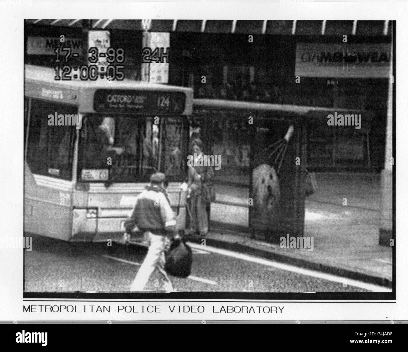 POLICE VIDEO/Mardi Gra bomber Banque D'Images
