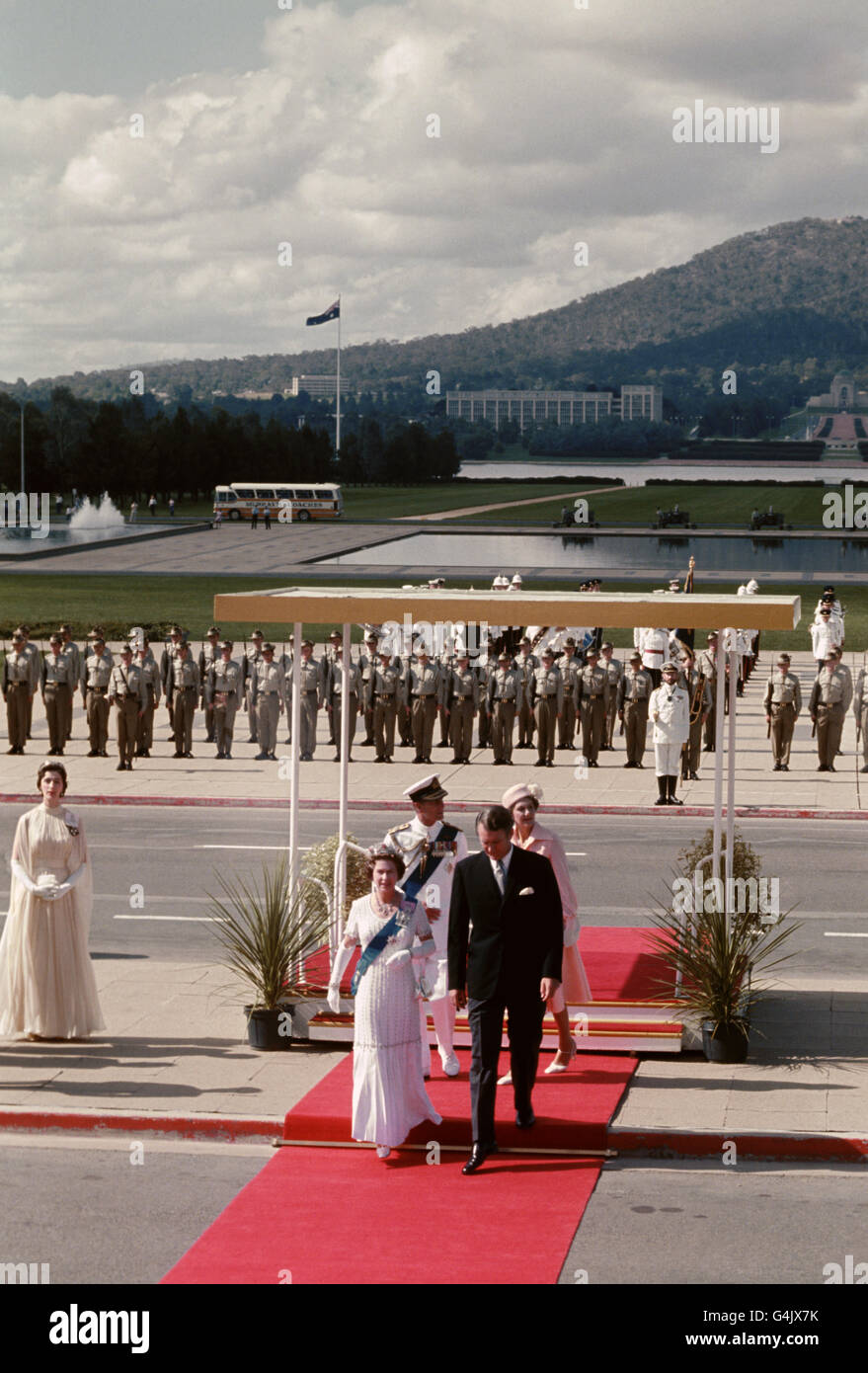 Image - Jubilé de la reine Elizabeth II - Australie Banque D'Images