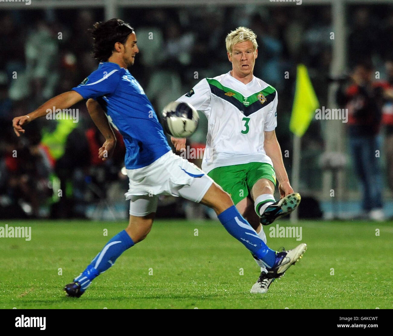 Football - UEFA Euro 2012 - Qualifications - Groupe C - Italie v Irlande du Nord - Stadio Adriatico Banque D'Images