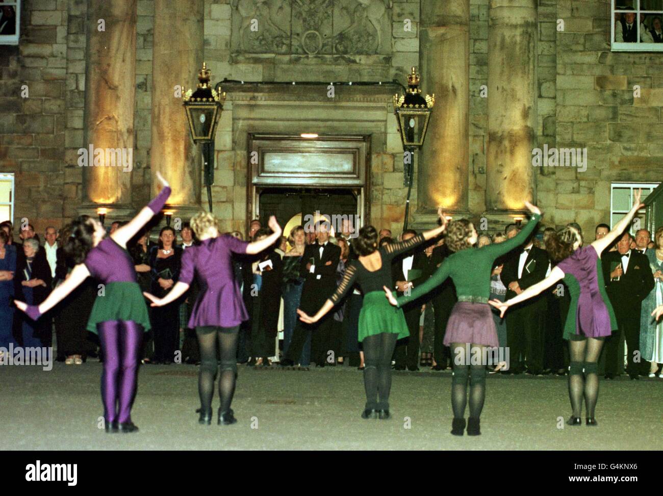 Danseurs/de la retraite Banque D'Images