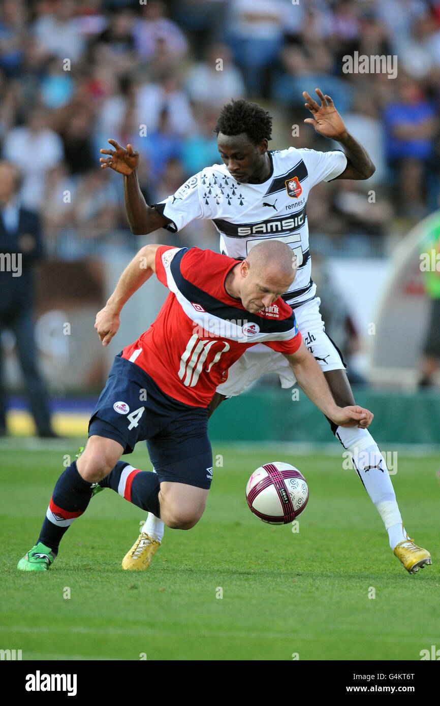 Football - Ligue 1 - Lille v Stade Rennes - Stadium Lille Metropole Banque D'Images