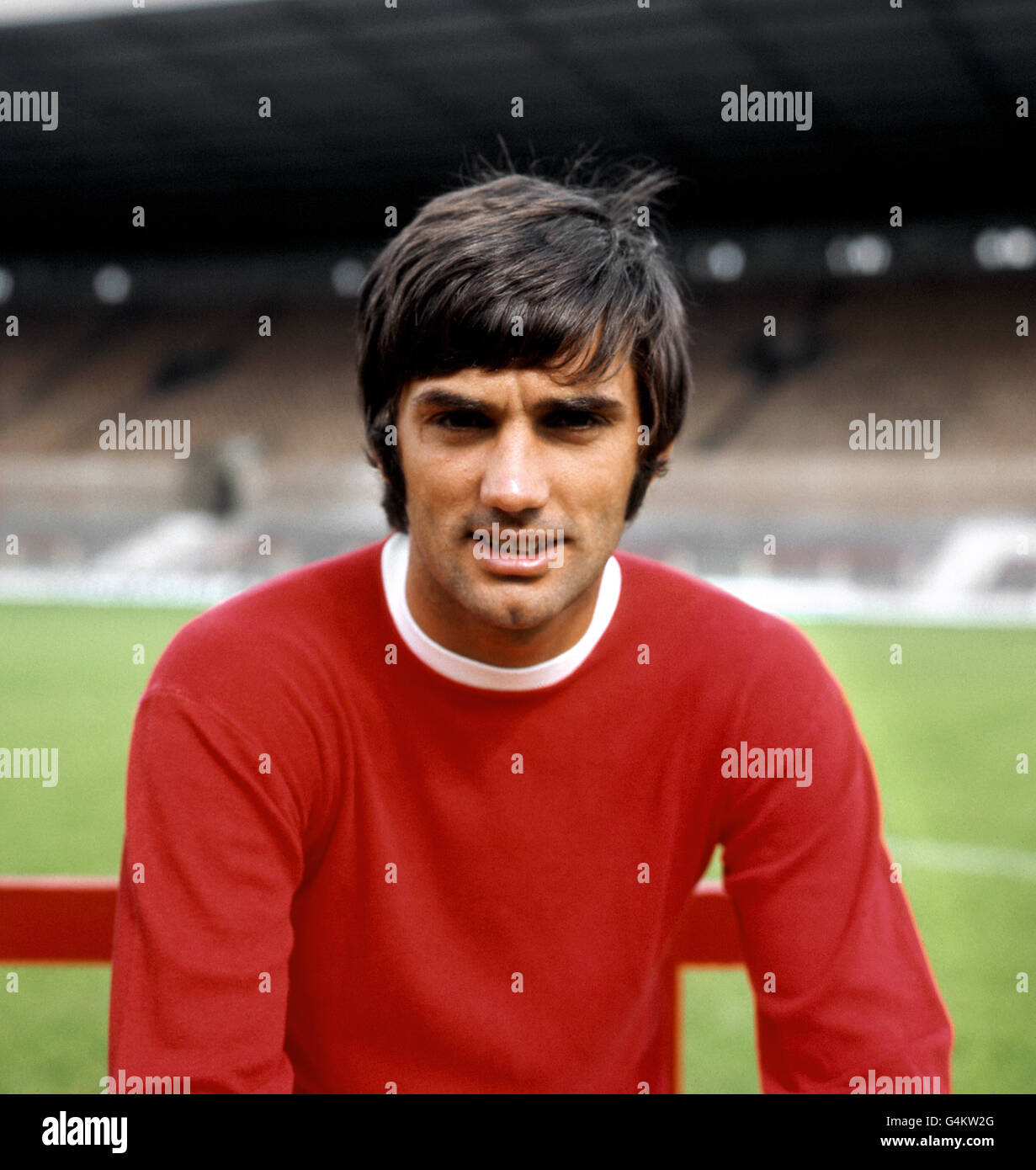 Soccer - Division de Ligue 1 - Manchester United - George Best - Old Trafford Banque D'Images