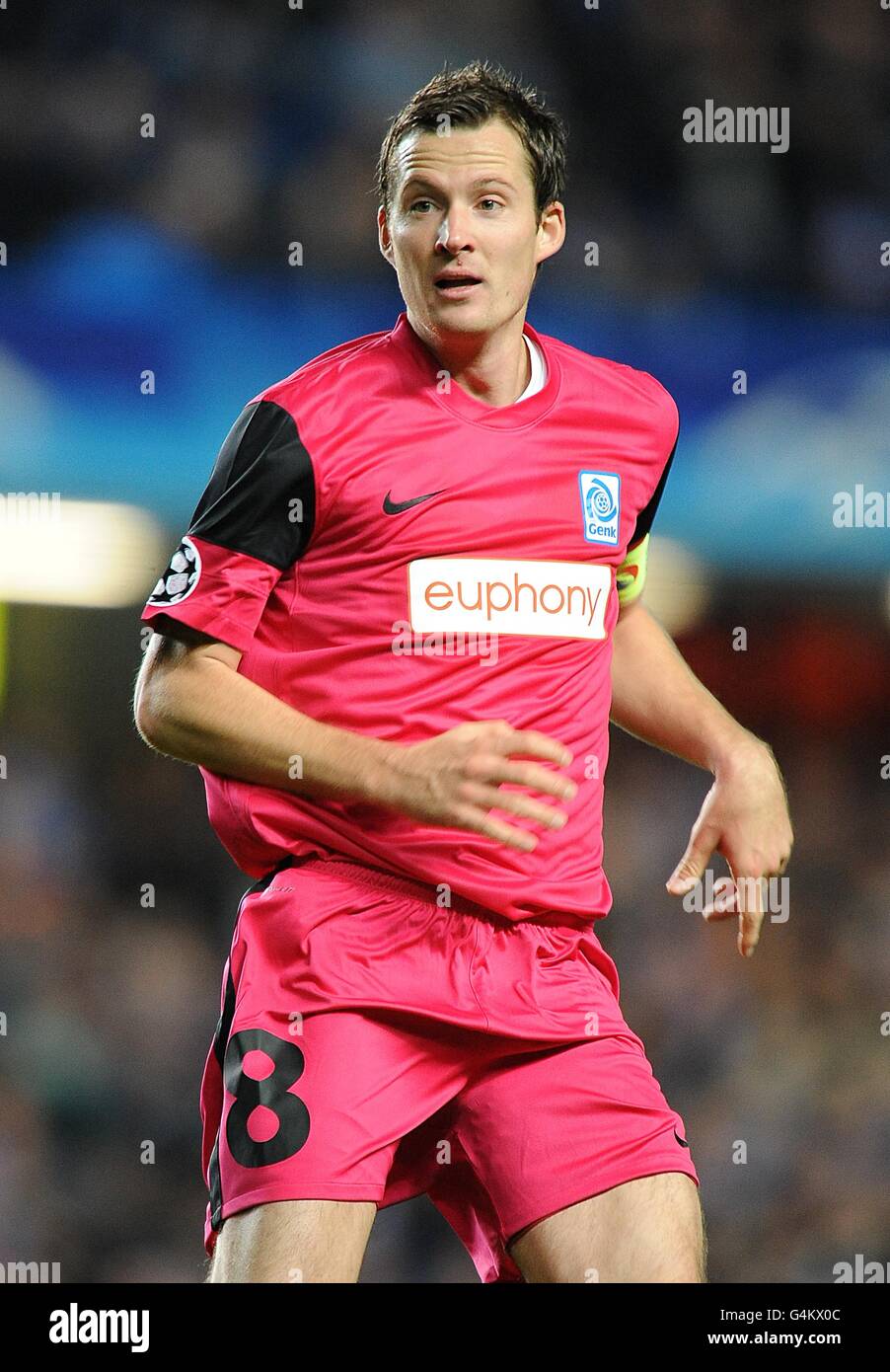 Football - Ligue des champions de l'UEFA - Groupe E - Chelsea / Genk - Stamford Bridge. Daniel Tozser, Genk Banque D'Images