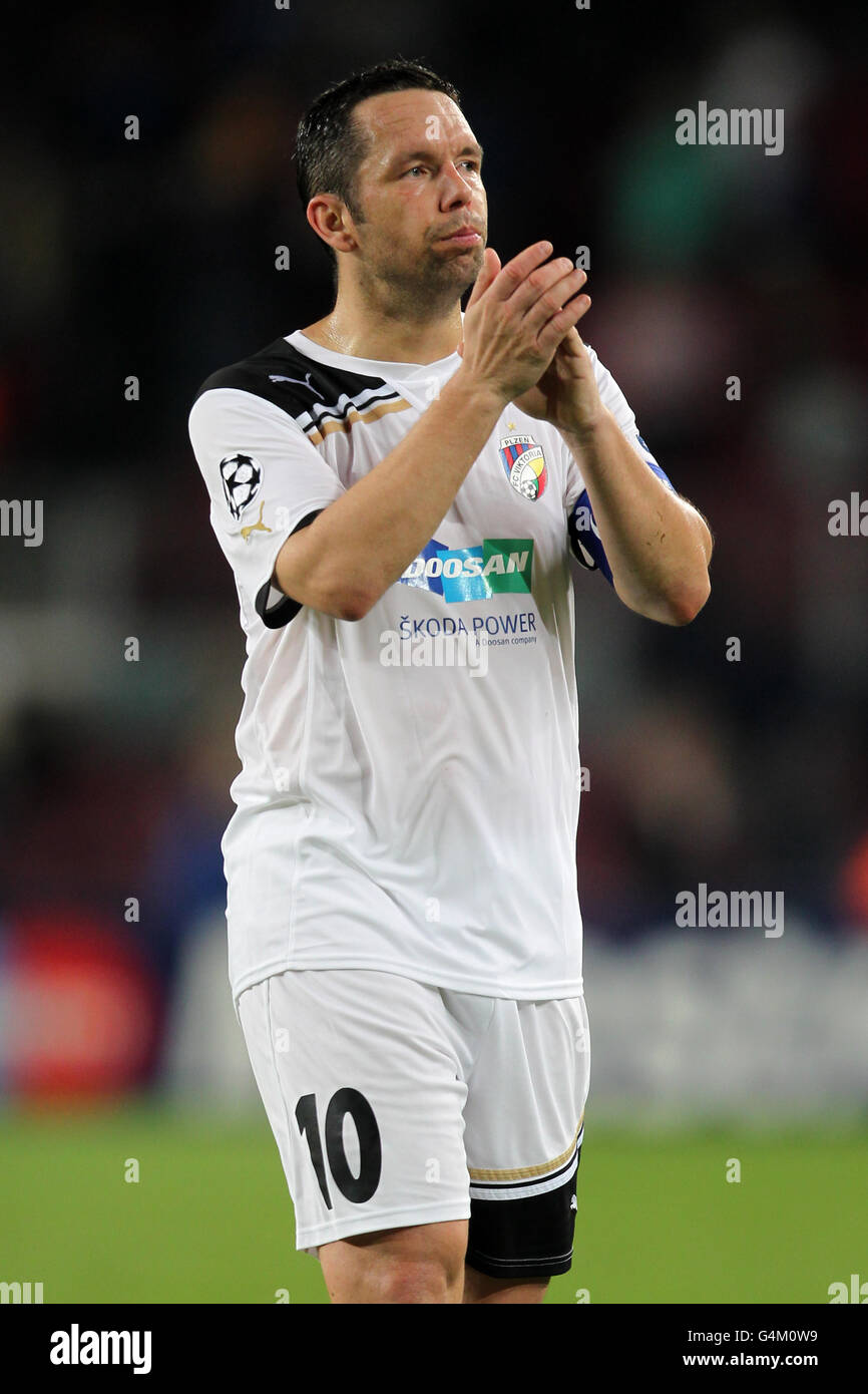 Football - Ligue des Champions - Groupe H - Barcelone v Viktoria Plzen - Camp Nou Banque D'Images