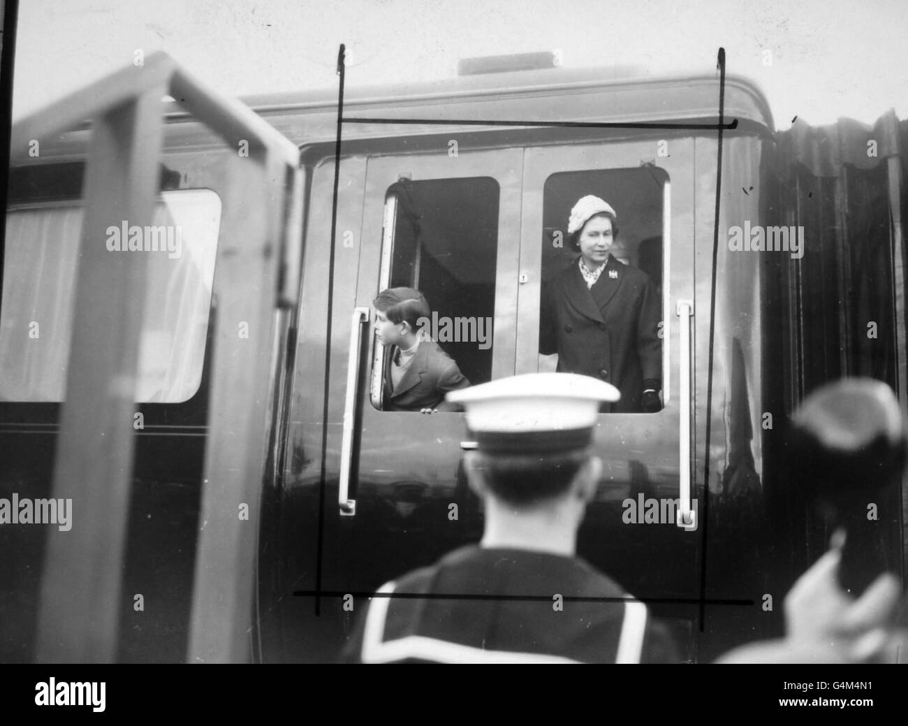 Image - La reine Elizabeth II - Weymouth, Dorset Banque D'Images