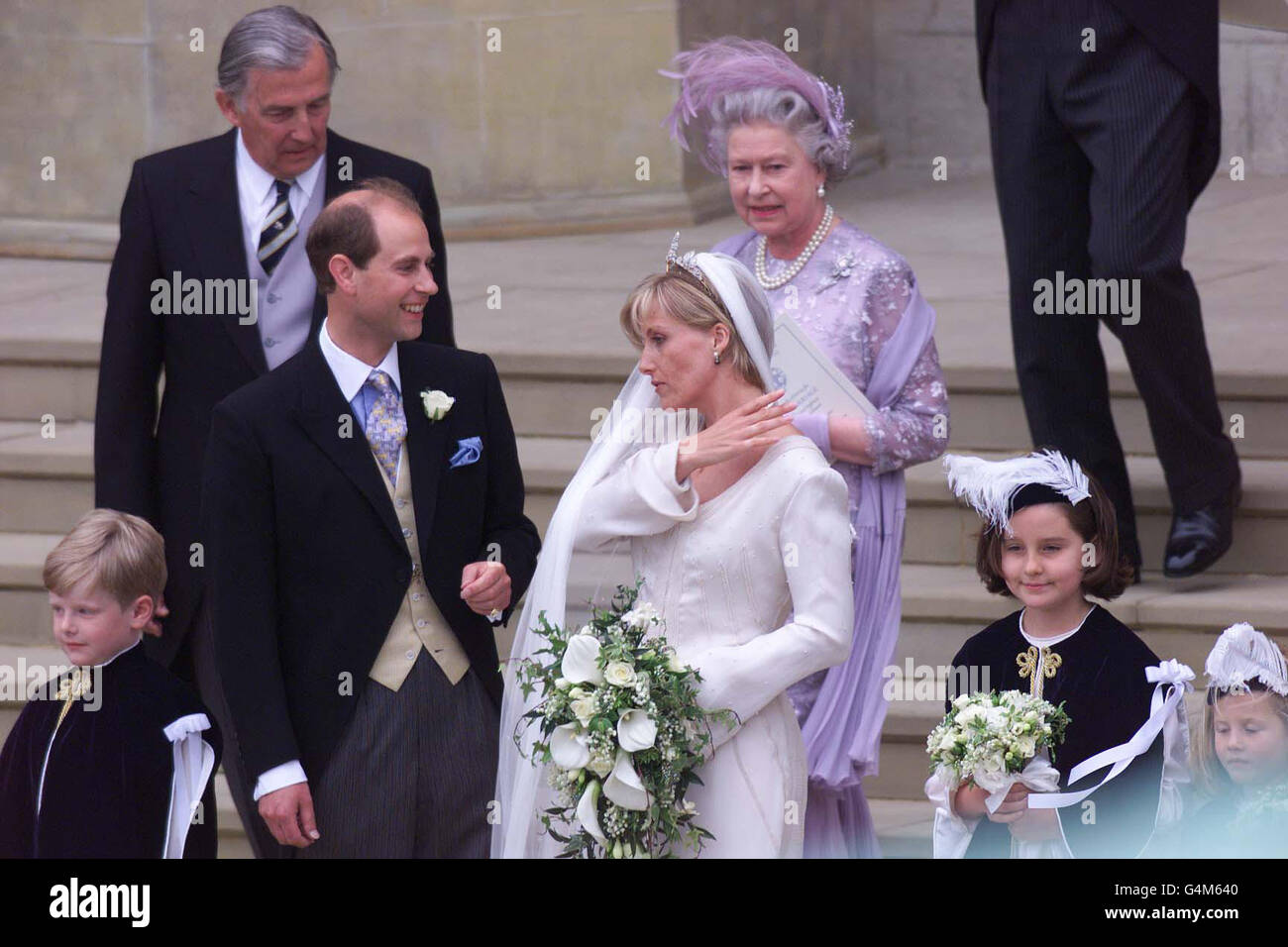 Le Comte De Wessex Et Sa Nouvelle Femme La Comtesse De Wessex Anciennement Prince Edward Et