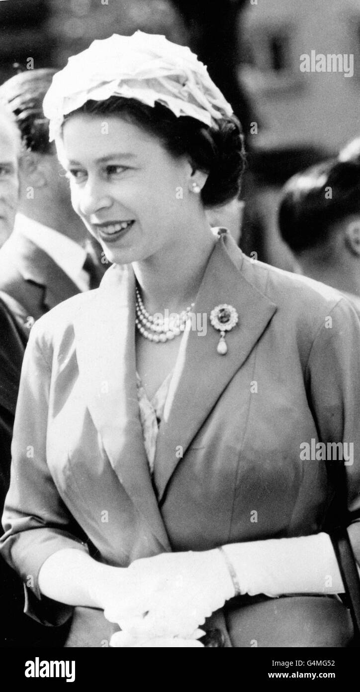 Image - La reine Elizabeth II visite d'État au Danemark - Copenhague Banque D'Images