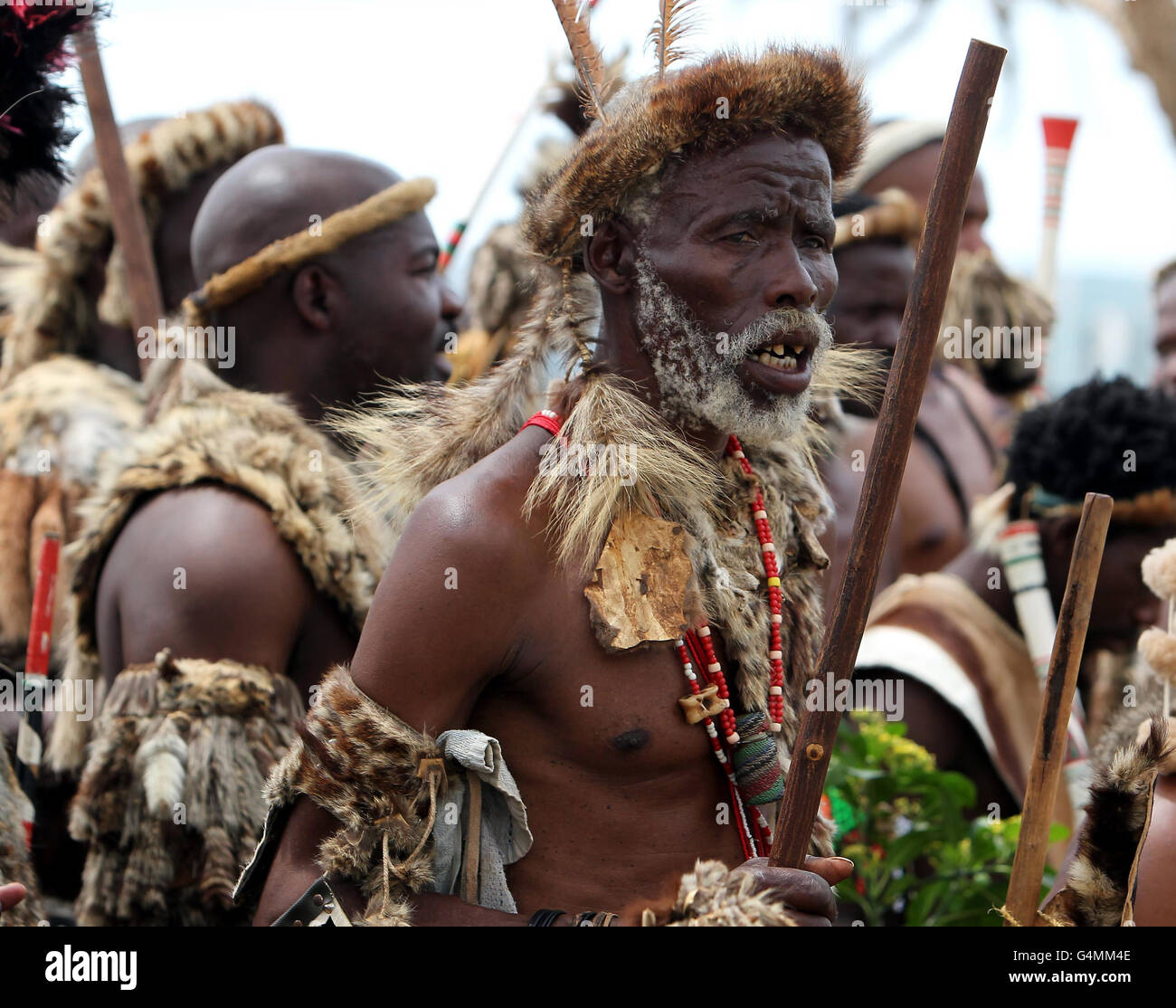 Visite royale à l'Afrique - Jour 3 Banque D'Images