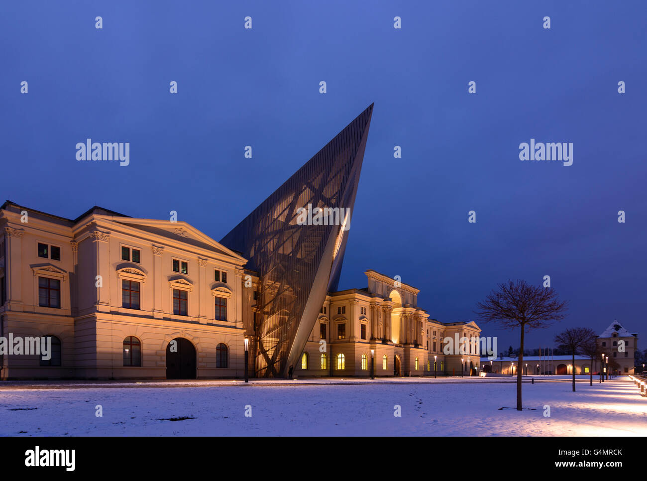 L'Armée allemande Bundeswehr Musée d'histoire militaire, l'Allemagne, Saxe, Saxe, Dresde , Banque D'Images