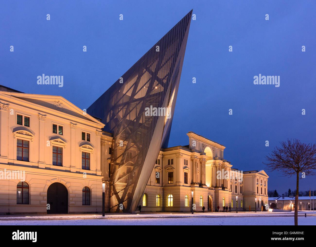 L'Armée allemande Bundeswehr Musée d'histoire militaire, l'Allemagne, Saxe, Saxe, Dresde , Banque D'Images