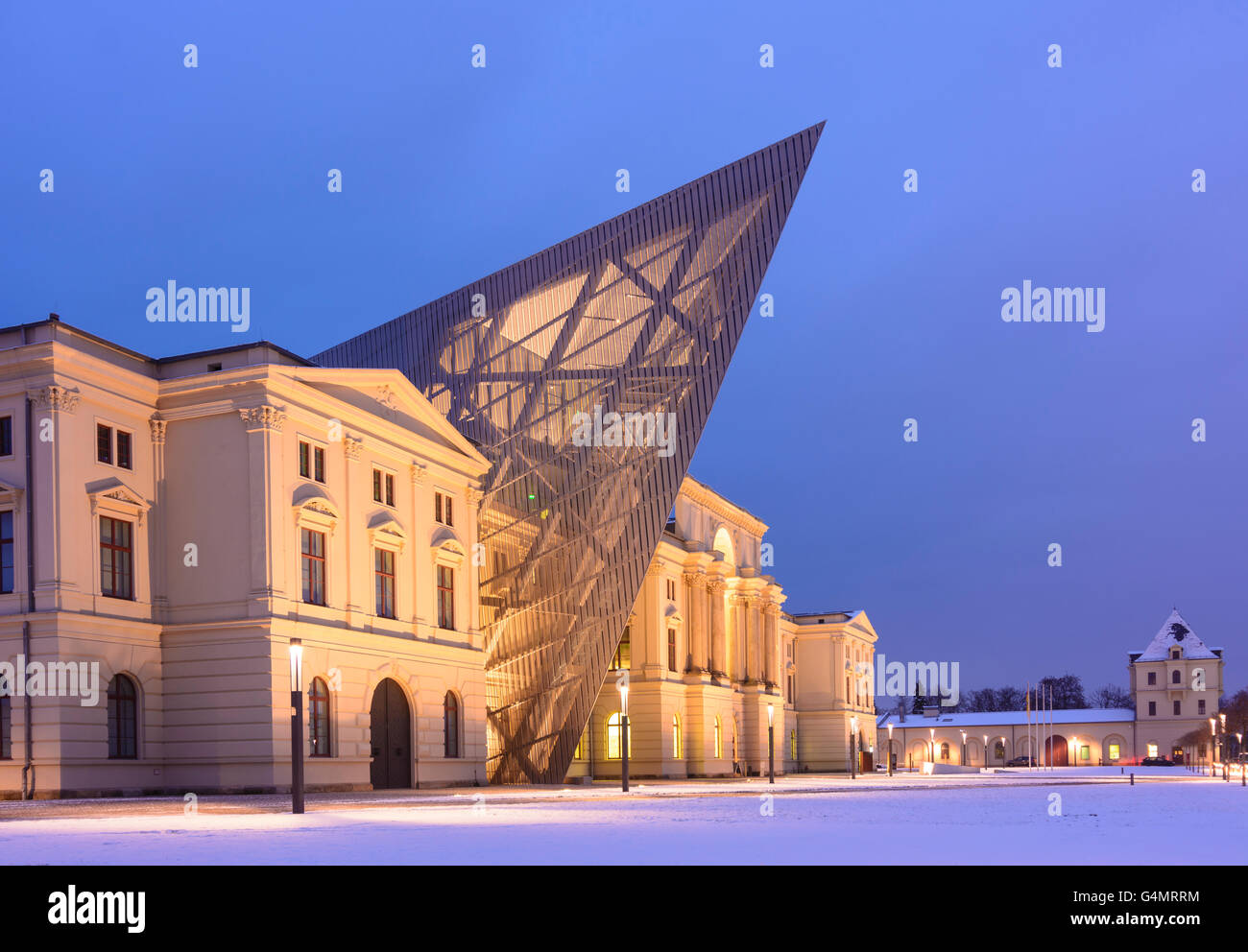 L'Armée allemande Bundeswehr Musée d'histoire militaire, l'Allemagne, Saxe, Saxe, Dresde , Banque D'Images