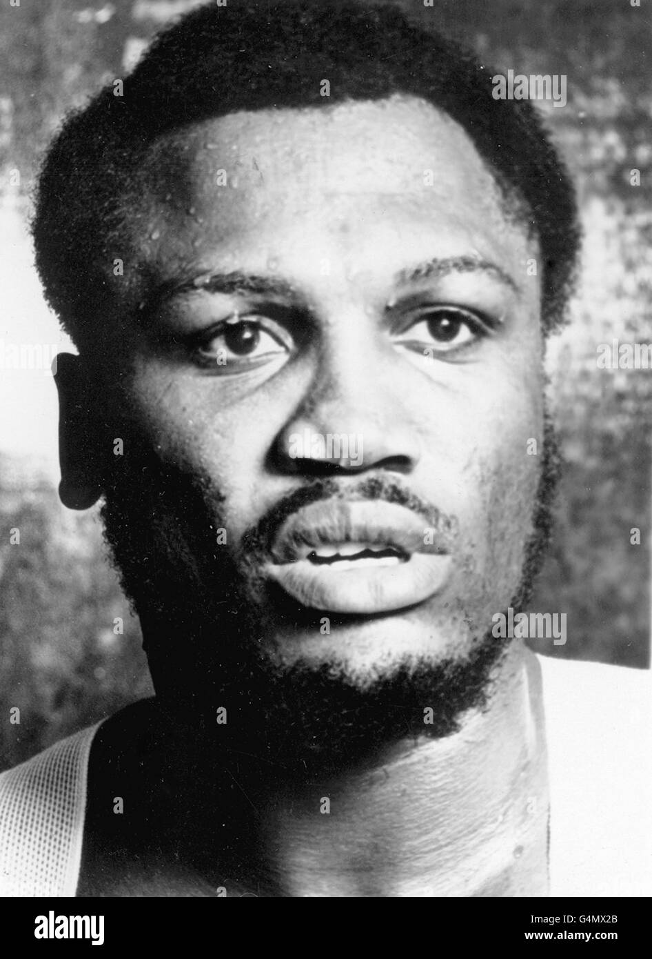 Joe Frazier, ancien champion américain de boxe poids lourd Banque D'Images