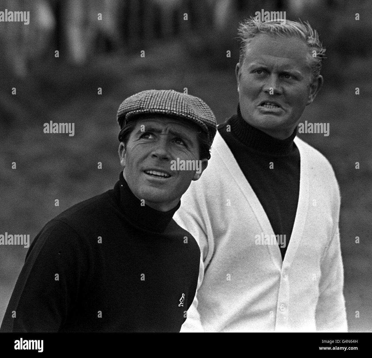 Gary Player/Jack Nicklaus Banque D'Images